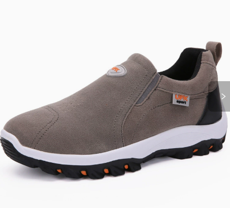 Men's Slip-On Trainers | Cushioned Comfort Sole | Non-Slip Grip Design
