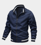 Men's Essential Bomber Jacket | Layer-Friendly Fit | Full-Zip Ribbed Cuffs