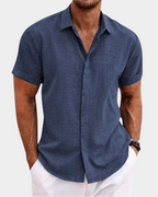 Men's Premium Shirt | Breathable Lightweight Fabric | Flattering Relaxed Fit for Everyday Wear