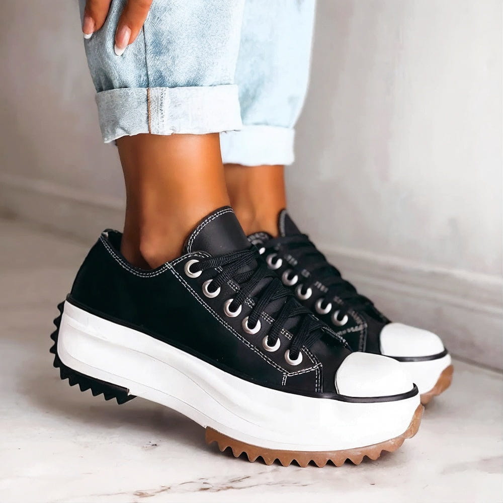 Women's Supportive Trainers | Cushioned Arch Support | Padded Heel | Lace-Up Closure