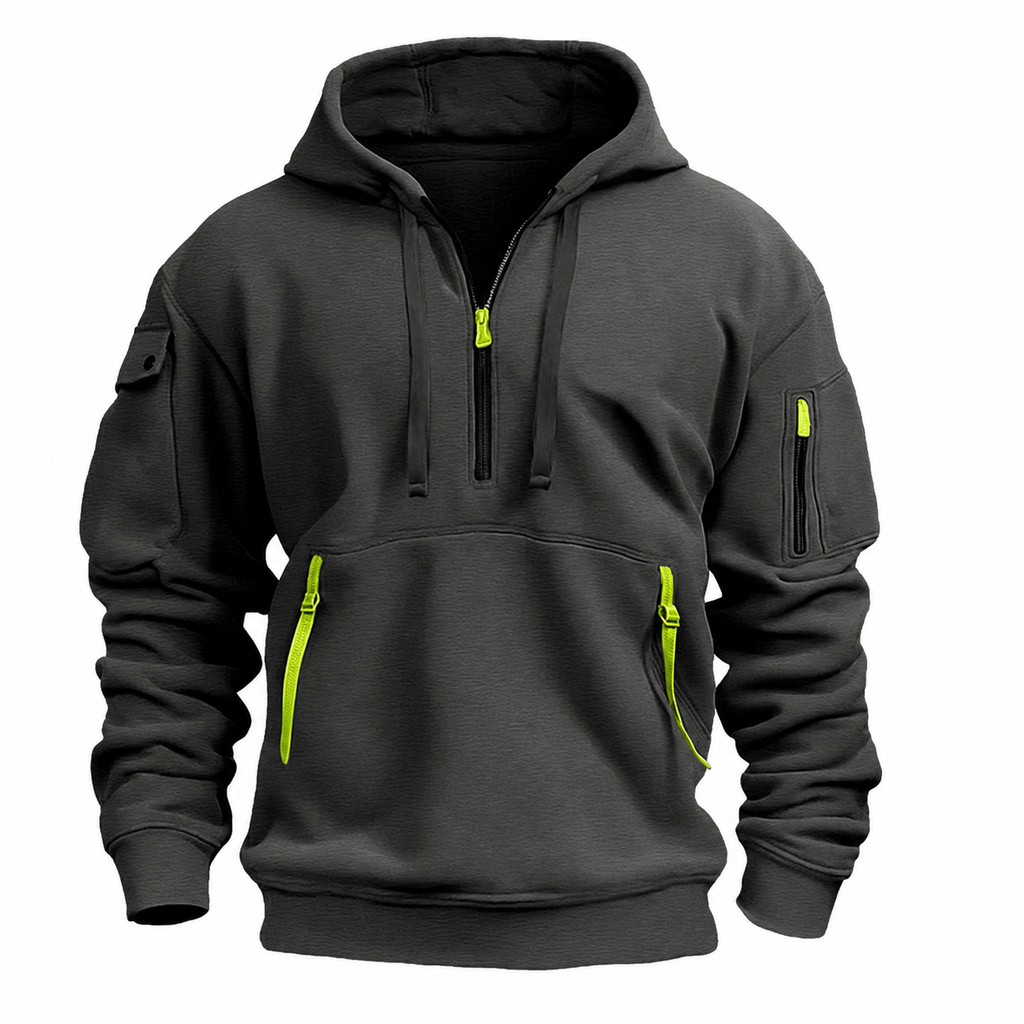 Men's Hoodie | Drawstring Hood and Kangaroo Pocket | Ribbed Cuffs for a Snug Fit
