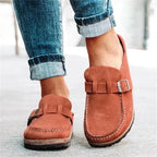 Women's Comfort Loafers | Adjustable Buckle | Cushioned Sole Support