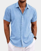 Men's Premium Shirt | Breathable Lightweight Fabric | Flattering Relaxed Fit for Everyday Wear