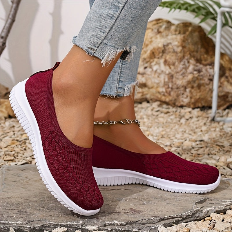 Women's Comfort Slip-On Trainers | Cushioned Support | Easy Slip-On Fit