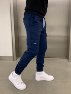 Men's Robust Cargo Trousers | Tapered Fit | Multiple Deep Pocket Design