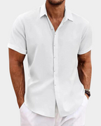 Men's Premium Shirt | Breathable Lightweight Fabric | Flattering Relaxed Fit for Everyday Wear