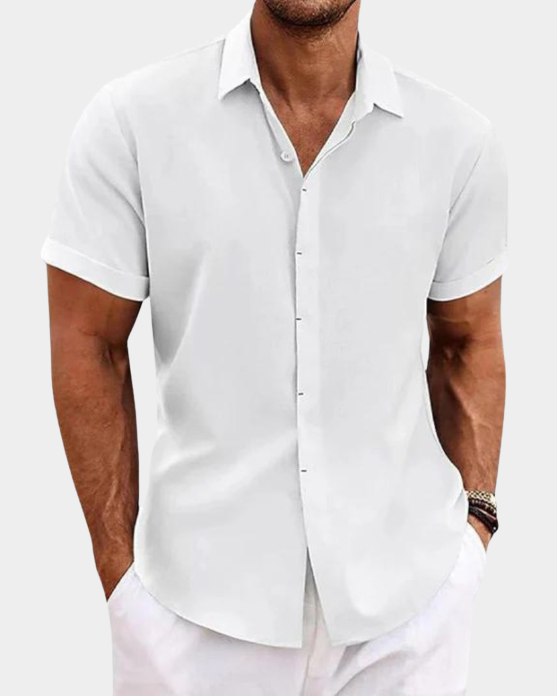 Men's Premium Shirt | Breathable Lightweight Fabric | Flattering Relaxed Fit for Everyday Wear