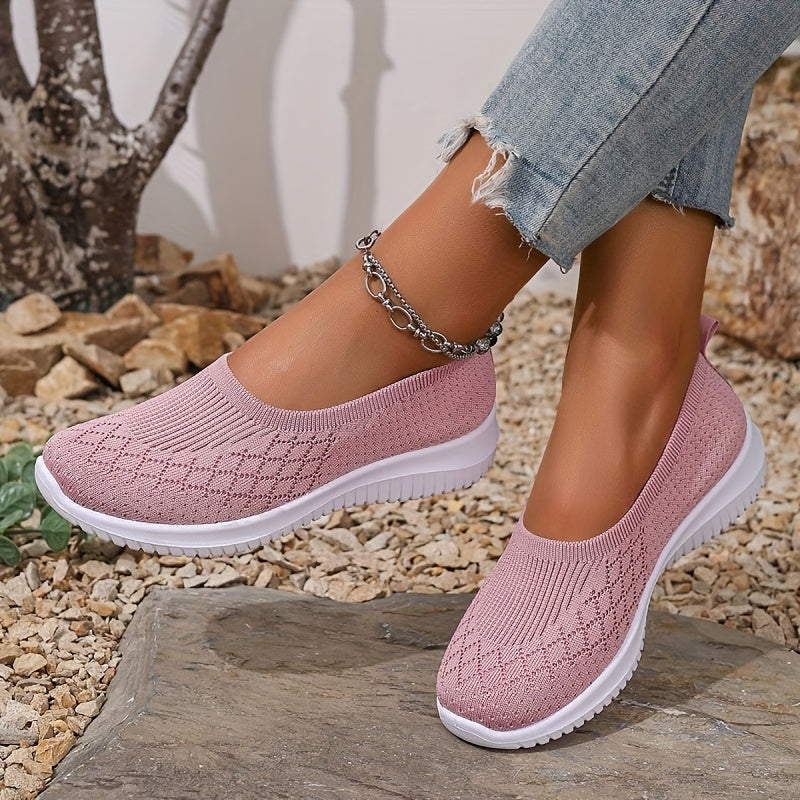 Women's Comfort Slip-On Trainers | Cushioned Support | Easy Slip-On Fit