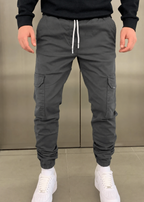 Men's Robust Cargo Trousers | Tapered Fit | Multiple Deep Pocket Design