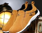 Men's Slip-On Trainers | Cushioned Comfort Sole | Non-Slip Grip Design
