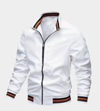 Men's Essential Bomber Jacket | Layer-Friendly Fit | Full-Zip Ribbed Cuffs