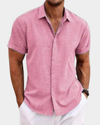 Men's Premium Shirt | Breathable Lightweight Fabric | Flattering Relaxed Fit for Everyday Wear