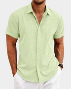 Men's Premium Shirt | Breathable Lightweight Fabric | Flattering Relaxed Fit for Everyday Wear