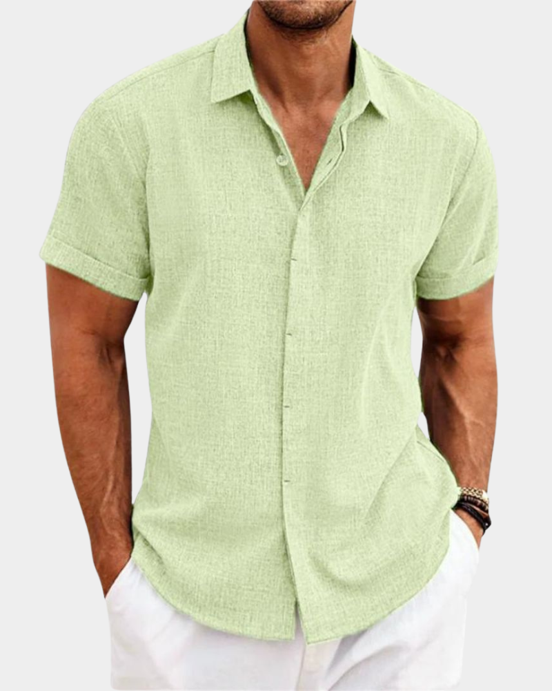 Men's Premium Shirt | Breathable Lightweight Fabric | Flattering Relaxed Fit for Everyday Wear