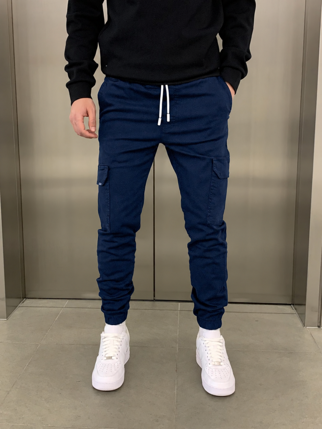 Men's Robust Cargo Trousers | Tapered Fit | Multiple Deep Pocket Design