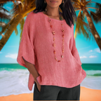 Women's Relaxed Fit Top | Breathable Fabric | Perfect for Layering or Solo Wear