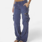 Women's Cargo Trousers | Utility Pockets | Relaxed Fit for Effortless Everyday Style