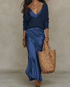 Women's Two-Piece Dress Set | Coordinated Design | Day-to-Night Versatility