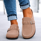 Women's Comfort Loafers | Adjustable Buckle | Cushioned Sole Support