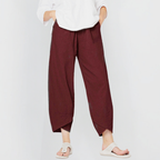 Women's Wide-Leg Trousers | High-Rise Waist | Relaxed Flowing Silhouette