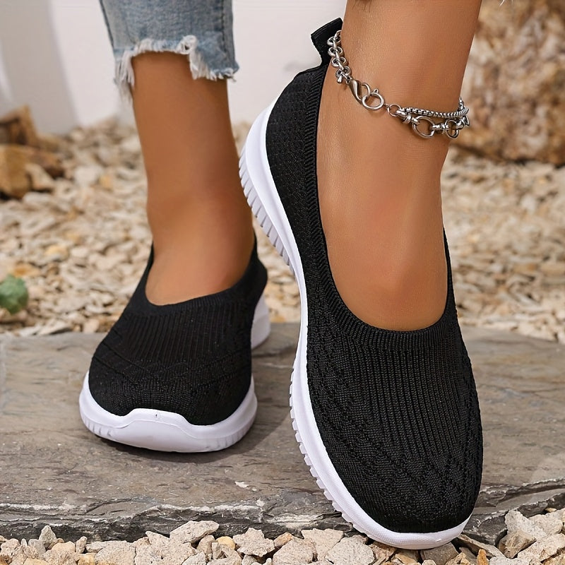 Women's Comfort Slip-On Trainers | Cushioned Support | Easy Slip-On Fit