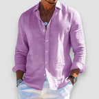 Men's Loose-Fit Summer Shirt | Breathable Comfort | Long-Lasting Shape