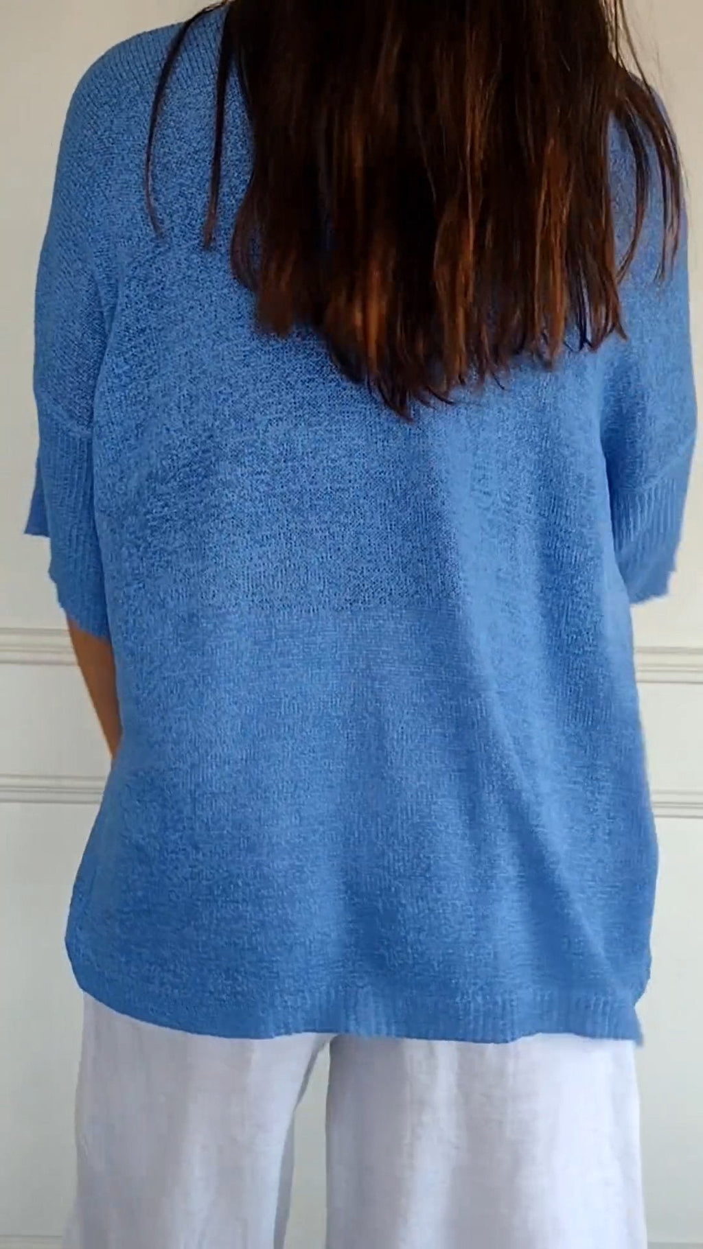 Women's V-Neck Top | Relaxed Fit | Wrinkle-Free Fabric for Effortless Everyday Style
