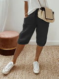 Women's Pocket Shorts | Adjustable Drawstring Waist | Deep Practical Pockets