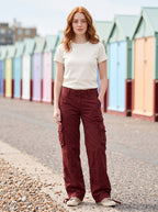 Women's Cargo Trousers | Utility Pockets | Relaxed Fit for Effortless Everyday Style